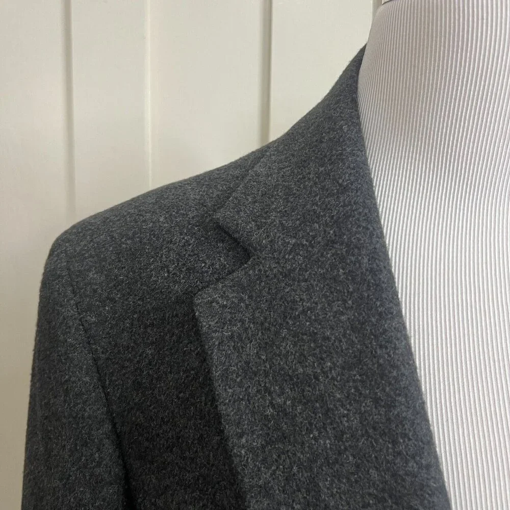 Lacrosse Highlander Mens USA Made Vintage 100% Camel Hair Blazer Sportscoat 44R - Picture 2 of 10